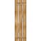 Ekena Millwork Spaced Board-n-Batten Shutters w/Z-Bar, Rough Sawn Western Red Cedar, 17 1/8W x 60H, PR RBS06Z17X060RWR - alternate 3